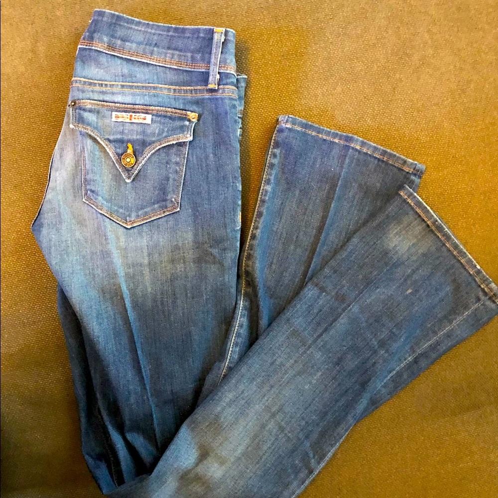 Nice Hudson straight leg jeans